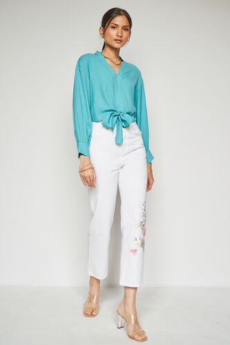 Power Hour Top, Turquoise, image 2